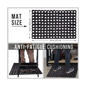 SafetyCare Tapete para piso resistente flexible de goma_5