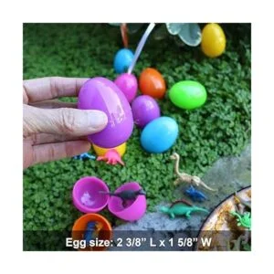 GiftExpress Huevo de Pascua de plástico 50 piezas ideal_4