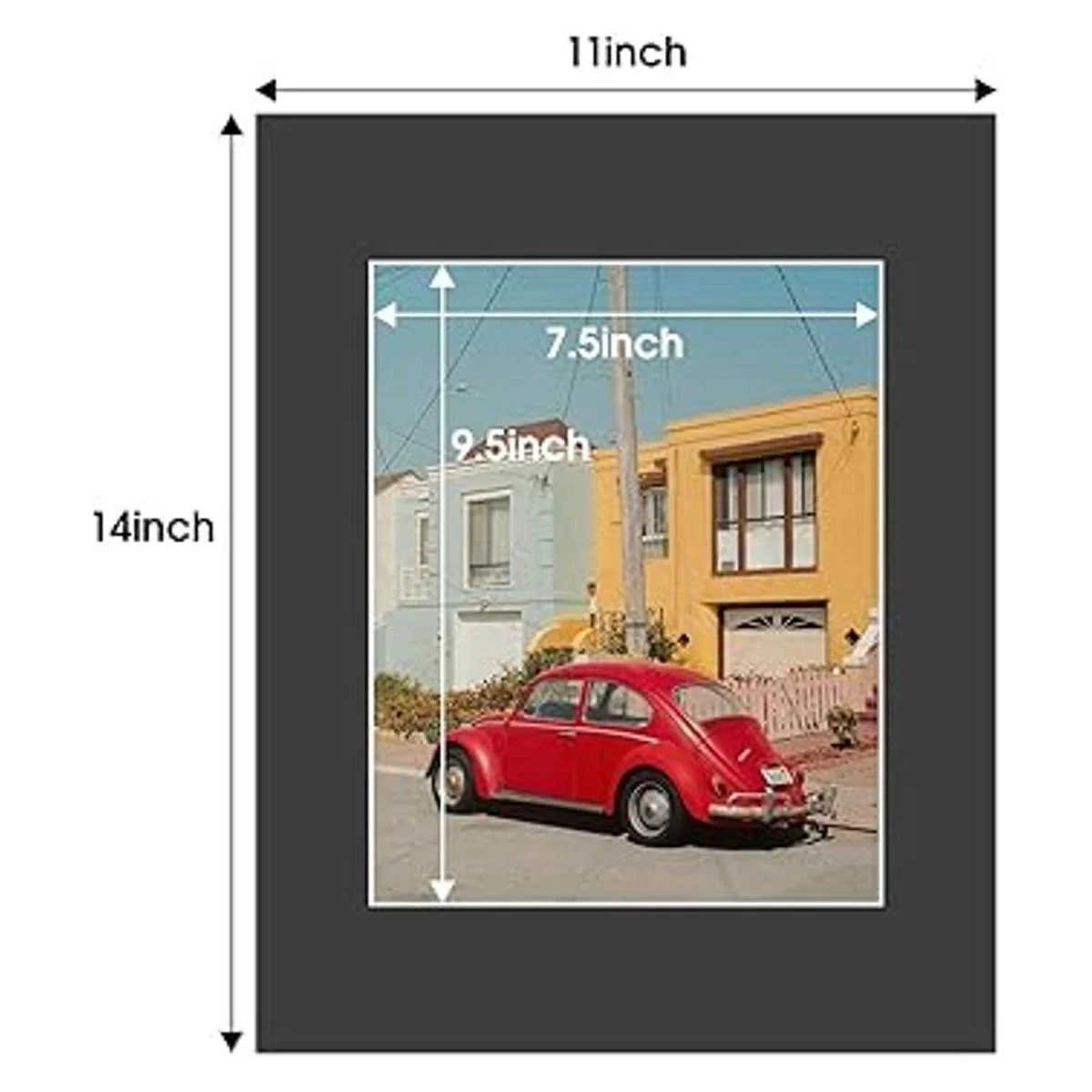 Juegos completos de paspartú 11 x 14.