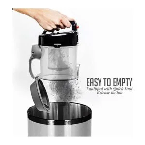 Ovente Aspirador ciclónico sin bolsa con filtro HEPA_3