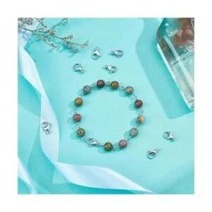 Pandahall cierres de garra de langosta de acero