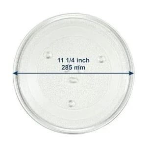 HQRP 11 14 inch Plato Giratorio de vidrio bandeja