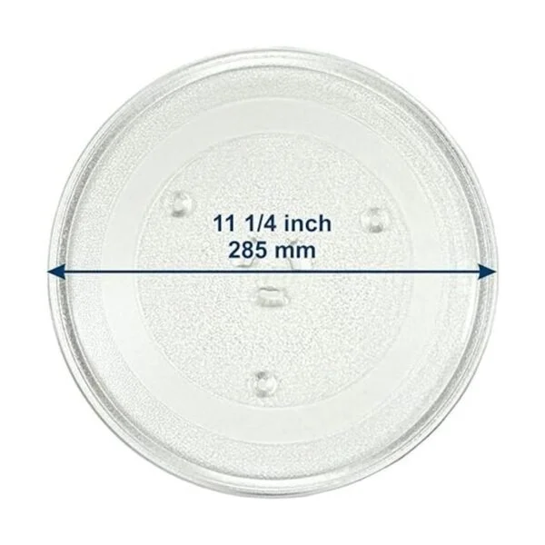 HQRP 11 14 inch Plato Giratorio de vidrio bandeja