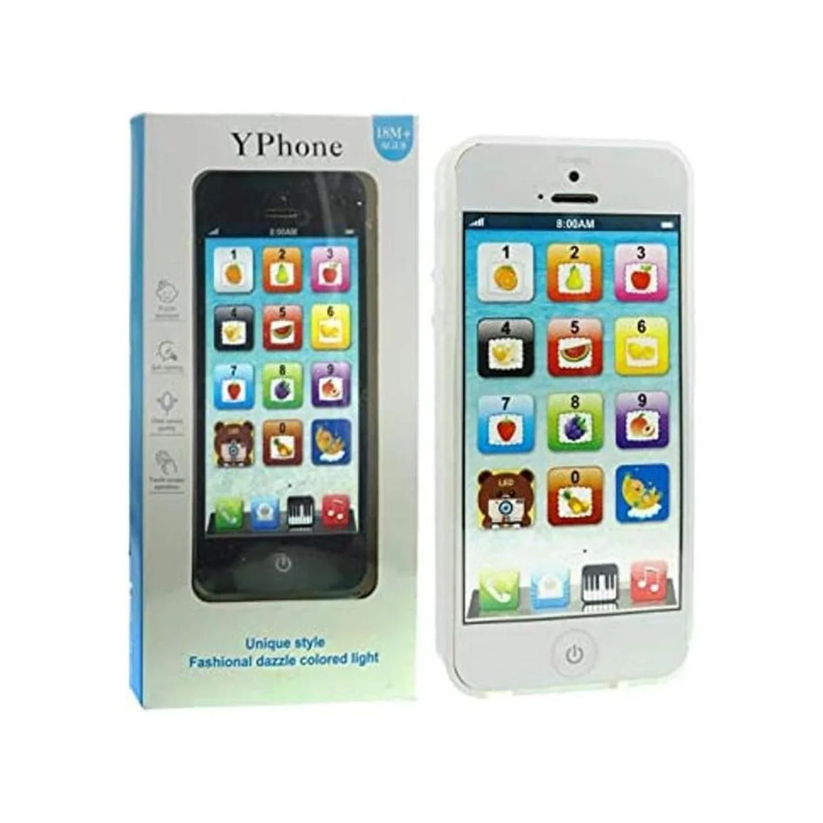 Celular de juguete IQ Toys recargable por USB_1