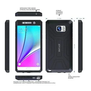 Joylink Note 5 Funda con protector de pantalla integrado_2