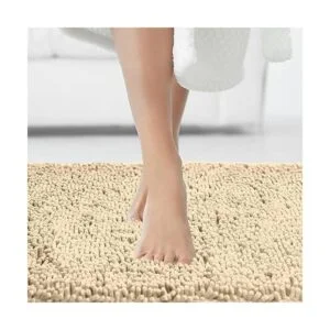 Bedford Home Juego de tapete de baño afelpado con espuma_6