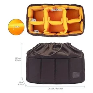 Selens maletín con compartimientos para cámara DSLR o_4