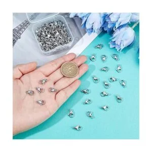 Pandahall cierres de garra de langosta de acero