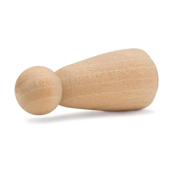 Muñecas grandes de madera de 312 pulgadas para personas