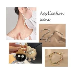 Pandahall cierres de garra de langosta de acero