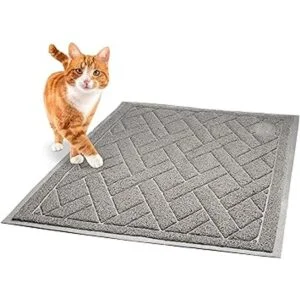 Pawkin Alfombrilla para arena de gato diseño patentado_2