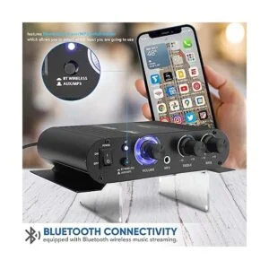 Pyle PFA330BT mini amplificador inalámbrico estéreo_6