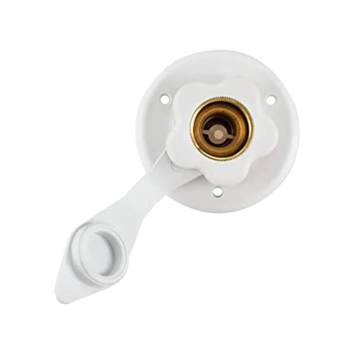 Brida de metal para entrada de agua blanco ciudad_1