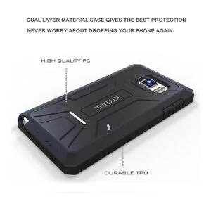Joylink Note 5 Funda con protector de pantalla integrado_5