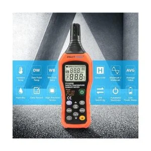 Protmex MS6508 Medidor digital de temperatura y humedad_5