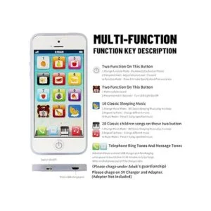 Celular de juguete IQ Toys recargable por USB_2