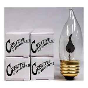 Creative Hobbies Bombilla de llama parpadeante de 3 W_4