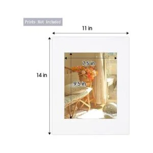 Golden State Art Paquete de 10 alfombrillas para fotos de_2