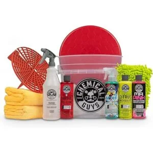 Chemical Guys HOL121 Best Car Wash Bucket Kit 10 artículos_1