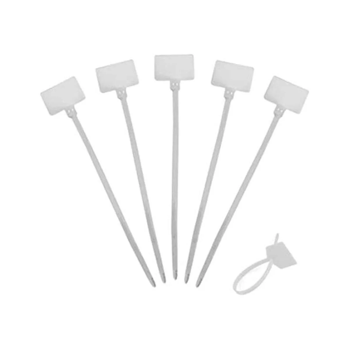 Amgate precintos con etiquetas para escribir para atar y_1