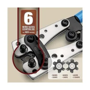 IWISS Herramienta de prensado de cable para terminales de_2