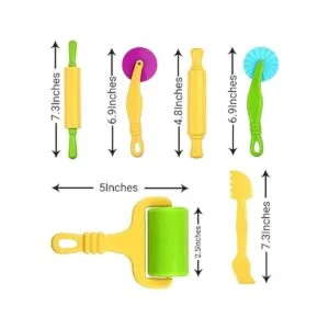 Kare Kind Juego de 11 herramientas de masa inteligente_4