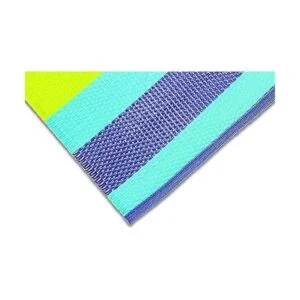 Alfombrilla a rayas Camco con correa verdeTurquoise_3