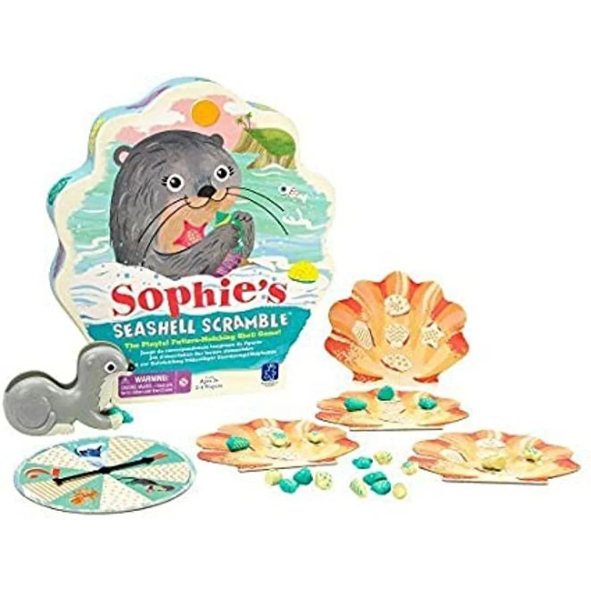 Juego de correspondencia de figuras Sophies Seashell_1