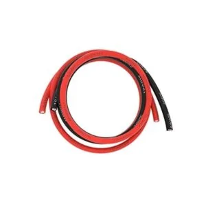 BNTECHGO Alambre de silicona de calibre 10 de 5 pies rojo_1