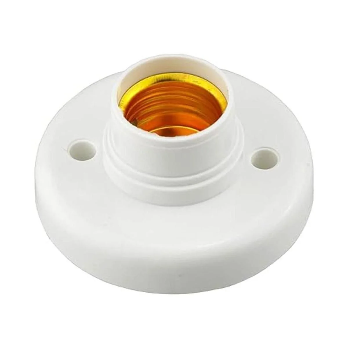 Hanpearl Bombilla LED redonda E27 blanca con base de_3