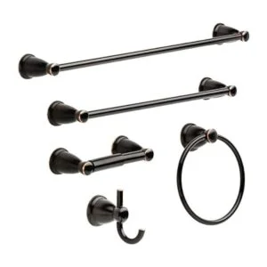 Franklin Brass Kinla Gancho para toallas bronce_5