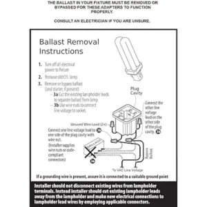 ESimpo Gx23 a E26E27 Adaptador de casquillo de base de