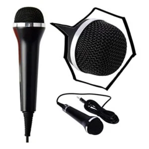 Gam3Gear Micrófono universal para karaoke con cable de_1