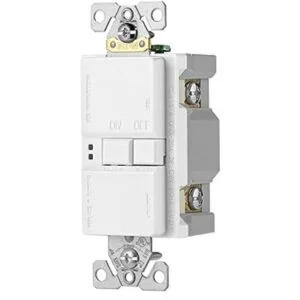 Eaton GFCI autoensayo 20 A 125 V Blanco Face recipiente_4