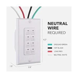 BNLINK Interruptor de temporizador digital de cuenta_3