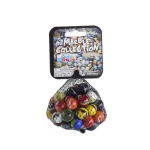 My Toy House Juego de 40 canicas de cristal a granel 36_2