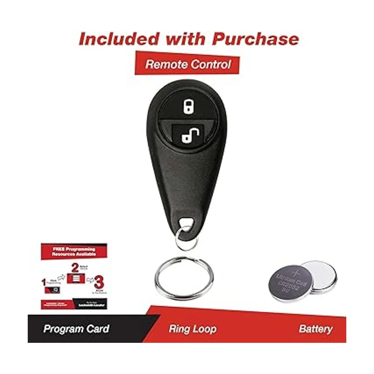 KeylessOption repuesto de llavero control remoto de_2