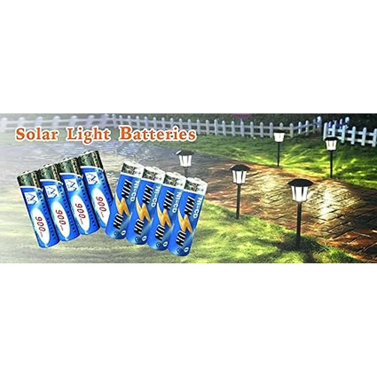 KINSUN paquete de 8 unidades baterías recargables 12V_2