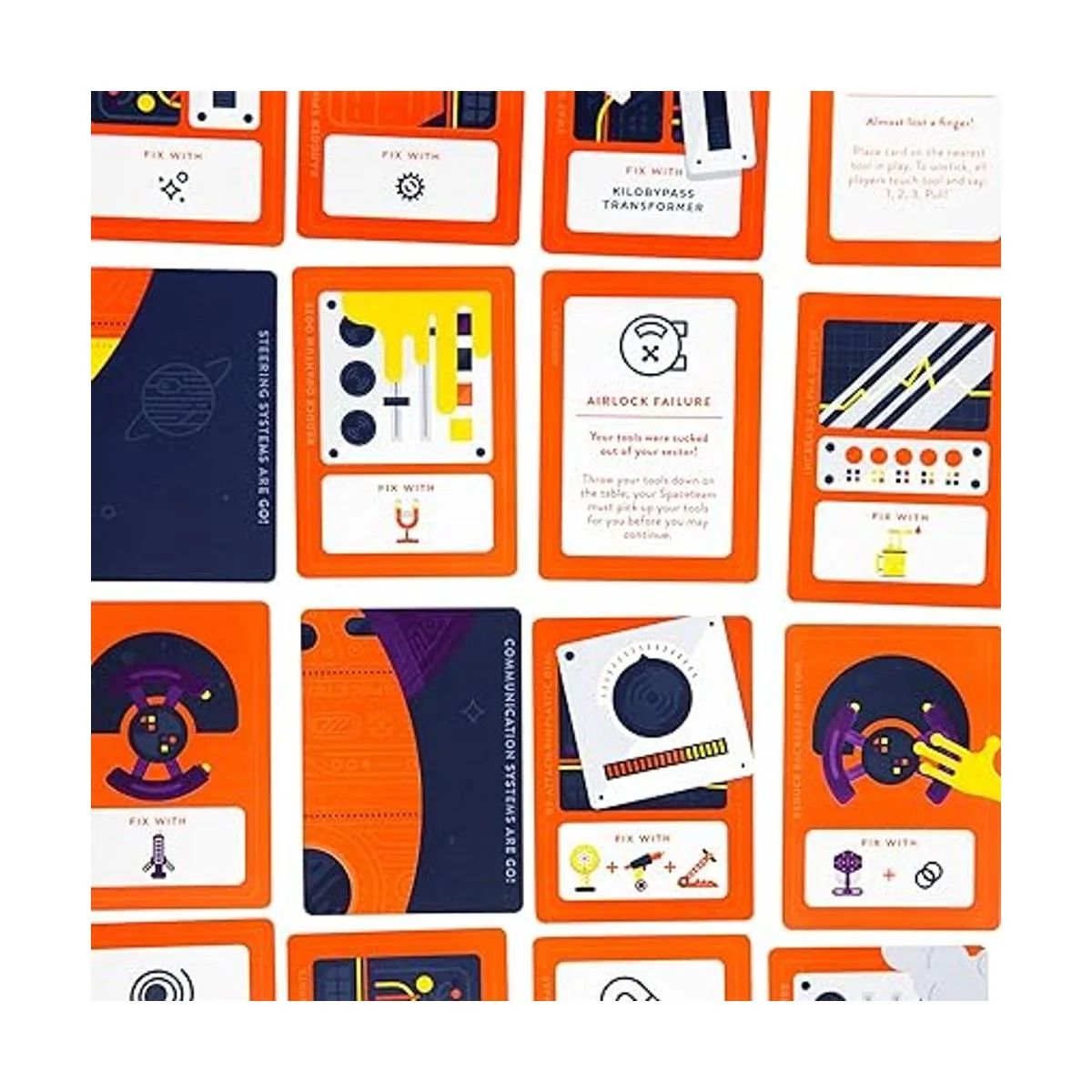 Spaceteam Juego de cartas con un ritmo rápido_4