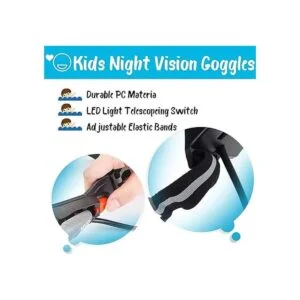 AGM Antiparras de visión nocturna de 25 pies ajustables