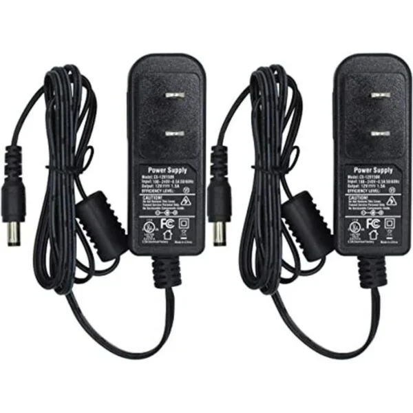 2packs DC 12V 1.5A 18watt Power Adapter Supply Switching_1