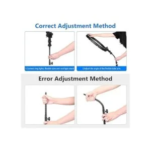 Neewer 1025cm Metal Flexible Tube Arm for LED Video_4