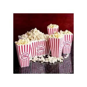 Recipientes de palomitas de maíz de