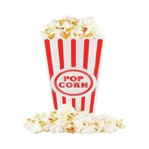 Recipientes de palomitas de maíz de
