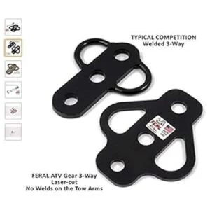 FERAL ATV Gear Spread Eagle bola de 3 posiciones ajustable_2