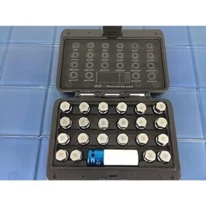 TEMO Juego de 23 llaves antirrobo de tuercas de tuercas_3