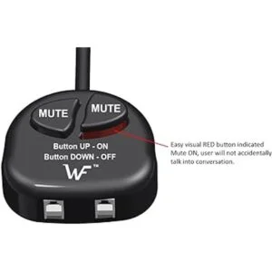 Adaptador de entrenamiento telefónico Y Splitterbotón de_2