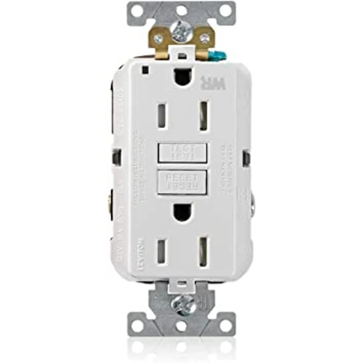 Leviton G5262WTW 15A125V Receptáculo de autoprueba GFCI_1