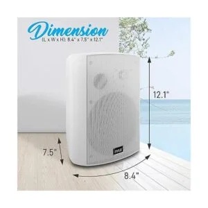 Altavoz estéreo para patio de montaje en pared para_2