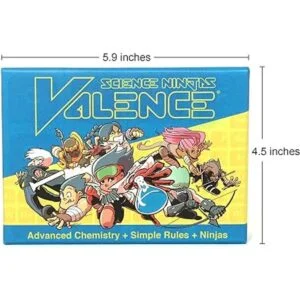 Juego de naipes con las valencias químicas avanzada y_4